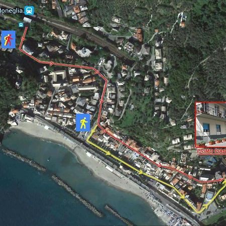 Bed and Breakfast Primo Piano Moneglia Exterior foto